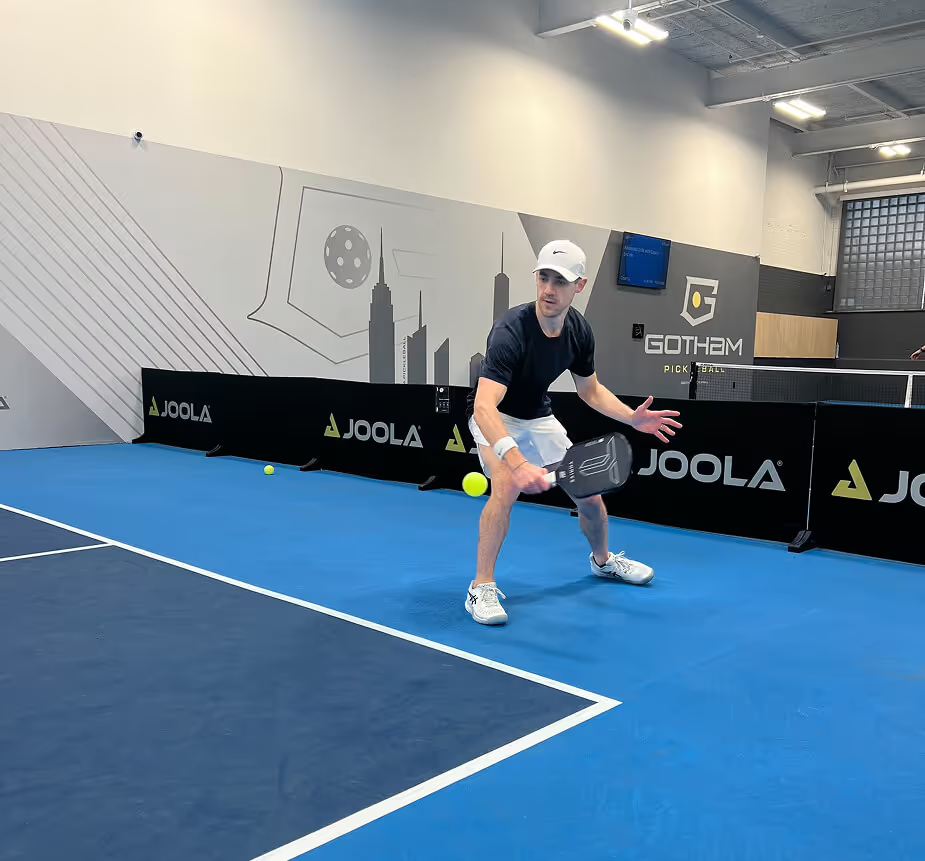 Player at Gotham Pickleball